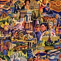 Pan American Airlines - A Portrait of France Belgium The Netherlands Switzerland Luxembourg - 1946
